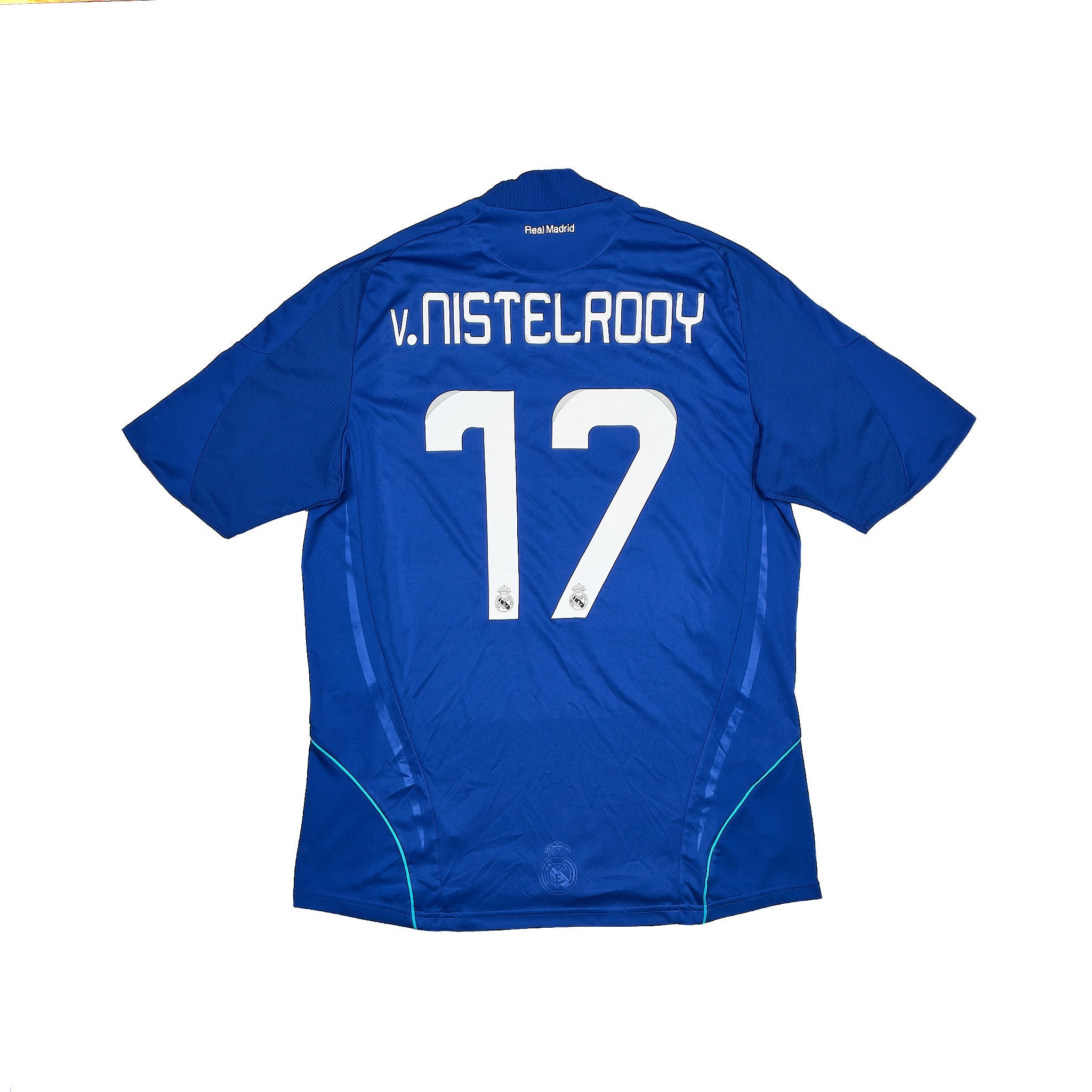 Buy 2008/09 REAL MADRID V.NISTELROOY 10 AWAY SHIRT (L) ADIDAS ~ Free worldwide shipping available ~ Authentic Vintage Football Shirts from Cult Kits