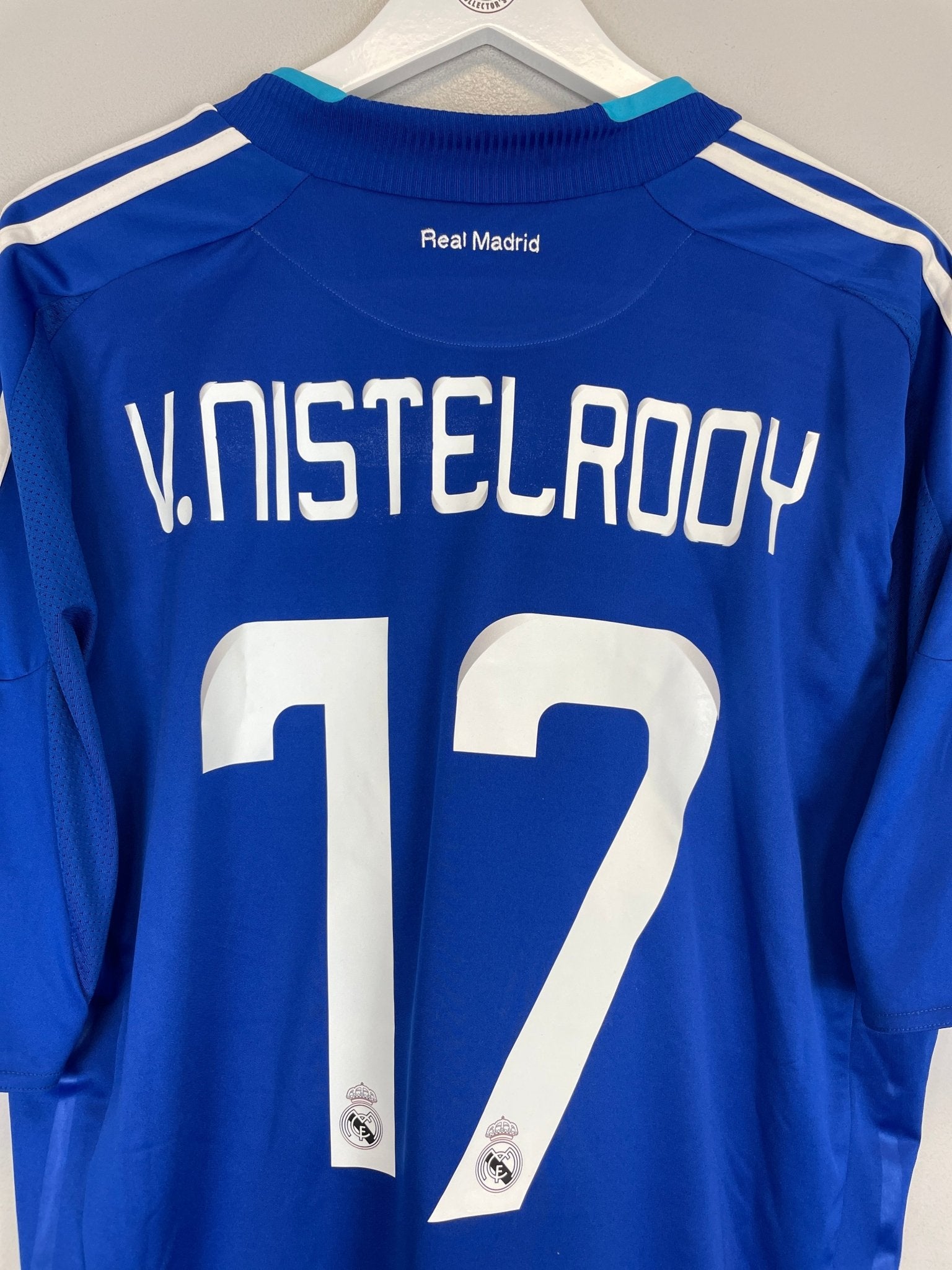 2008/09 REAL MADRID V.NISTELROOY #17 AWAY SHIRT (XL) ADIDAS – Cult