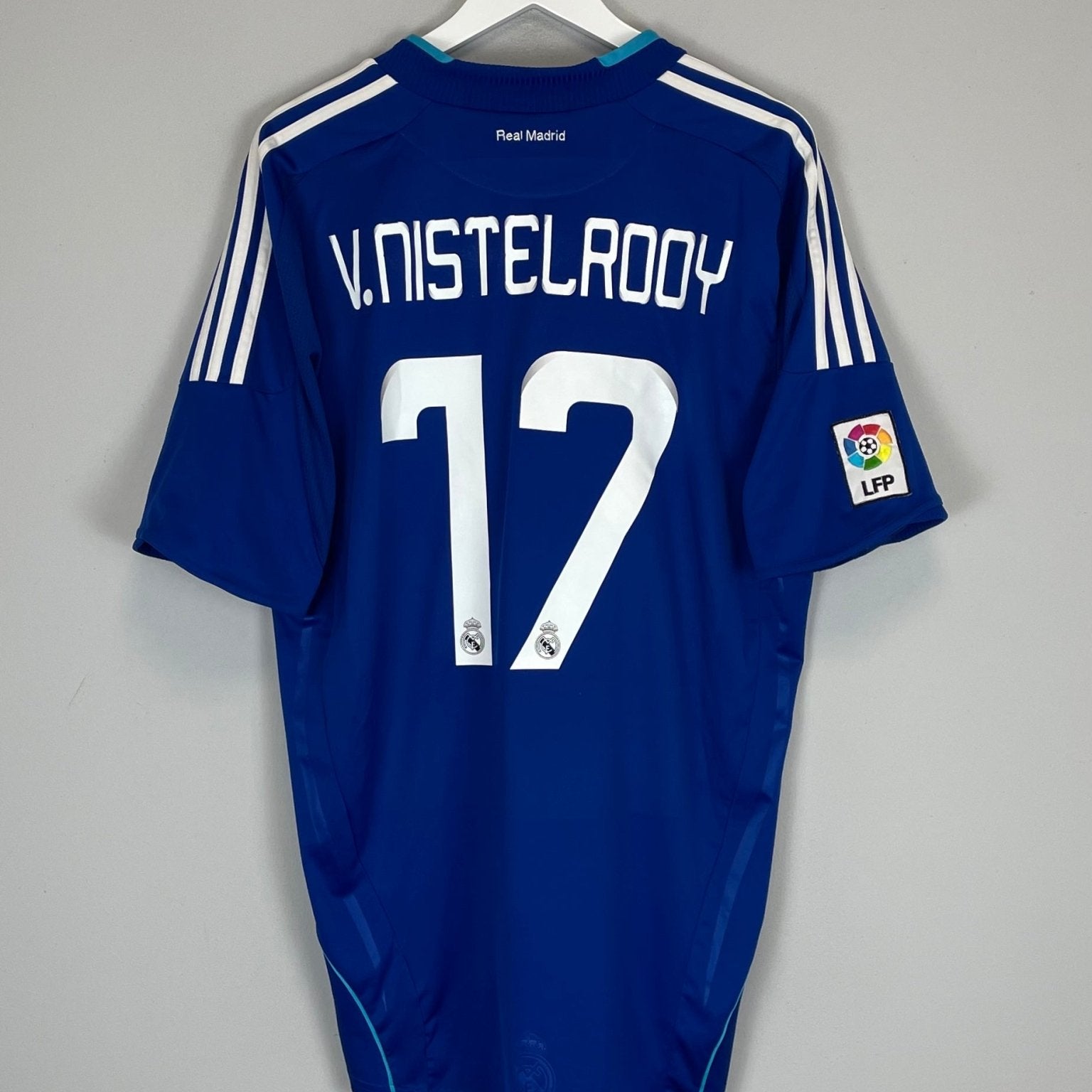 2008/09 REAL MADRID V.NISTELROOY #17 AWAY SHIRT (XL) ADIDAS – Cult 