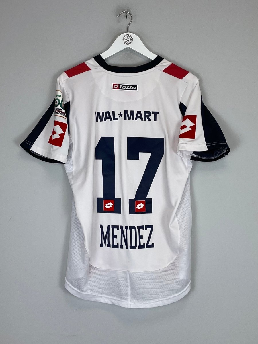 2008/09 SAN LORENZO MENDEZ 17 AWAY SHIRT (L) LOTTO - Cult Kits - Large - Buy Vintage Football Shirts, Authentic Retro Football Shirts For Sale, Classic Football Shirts & Soccer Jersey