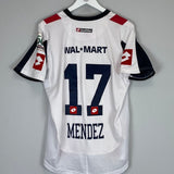 2008/09 SAN LORENZO MENDEZ 17 AWAY SHIRT (L) LOTTO - Cult Kits - Large - Buy Vintage Football Shirts, Authentic Retro Football Shirts For Sale, Classic Football Shirts & Soccer Jersey