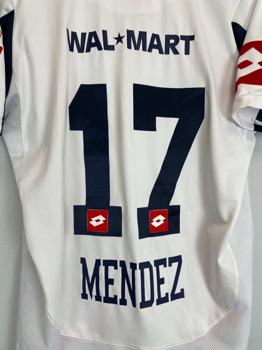2008/09 SAN LORENZO MENDEZ 17 AWAY SHIRT (L) LOTTO - Cult Kits - Large - Buy Vintage Football Shirts, Authentic Retro Football Shirts For Sale, Classic Football Shirts & Soccer Jersey