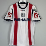 2008/09 SAN LORENZO MENDEZ 17 AWAY SHIRT (L) LOTTO - Cult Kits - Large - Buy Vintage Football Shirts, Authentic Retro Football Shirts For Sale, Classic Football Shirts & Soccer Jersey