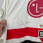 Shop 2008/09 SAO PAULO ADRIANO #10 *SIGNED* HOME SHIRT (M) REEBOK, classic football shirts, vintage football shirts & retro soccer jerseys at Cult Kits
