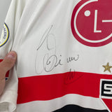 Shop 2008/09 SAO PAULO ADRIANO #10 *SIGNED* HOME SHIRT (M) REEBOK, classic football shirts, vintage football shirts & retro soccer jerseys at Cult Kits