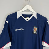 Shop 2008/09 SCOTLAND HOME SHIRT (L) DIADORA, classic football shirts, vintage football shirts & retro soccer jerseys at Cult Kits