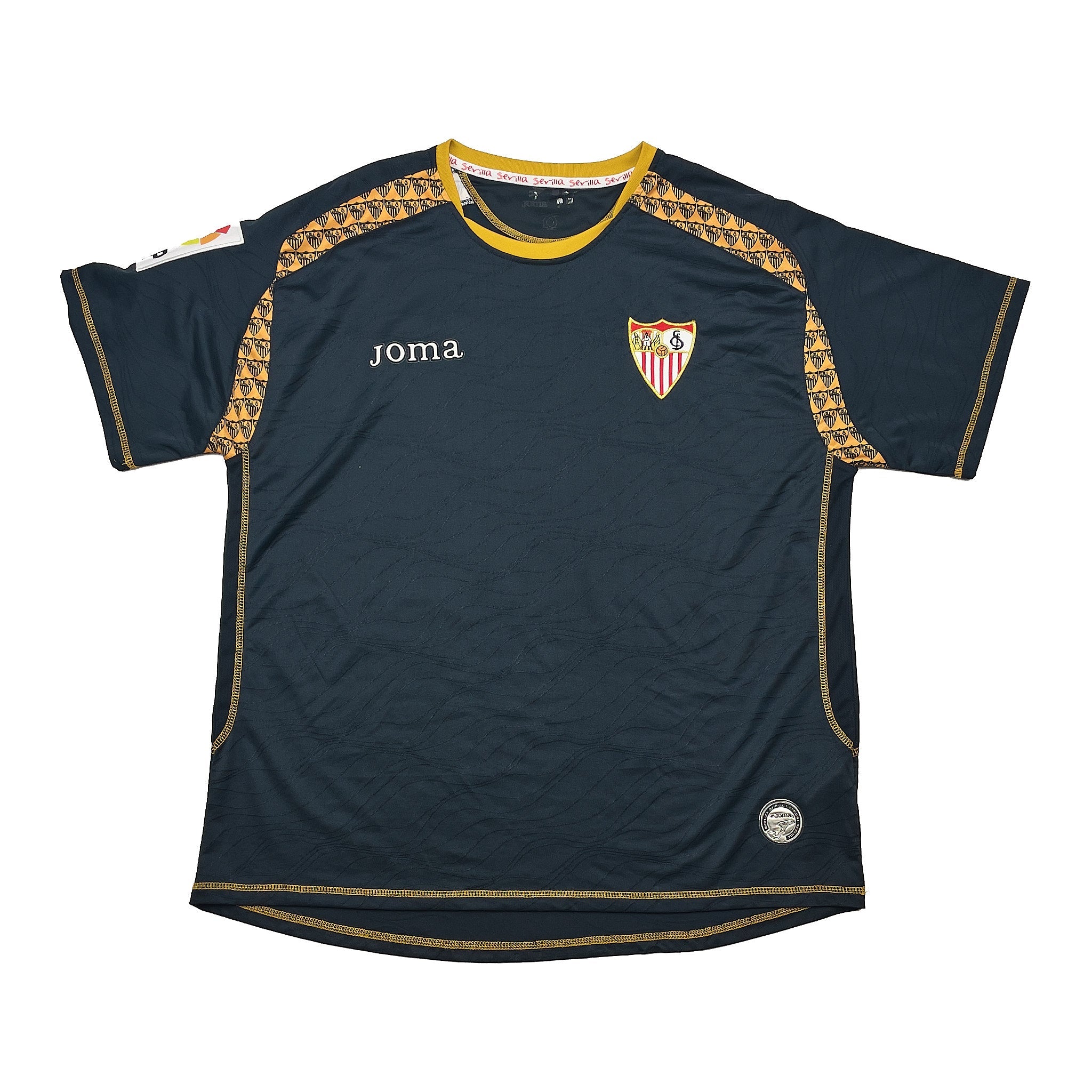 Buy 2008/09 Sevilla Luis Fabiano 10 Third Shirt (L) Joma ~ Free worldwide shipping available ~ Authentic Vintage Football Shirts from Cult Kits