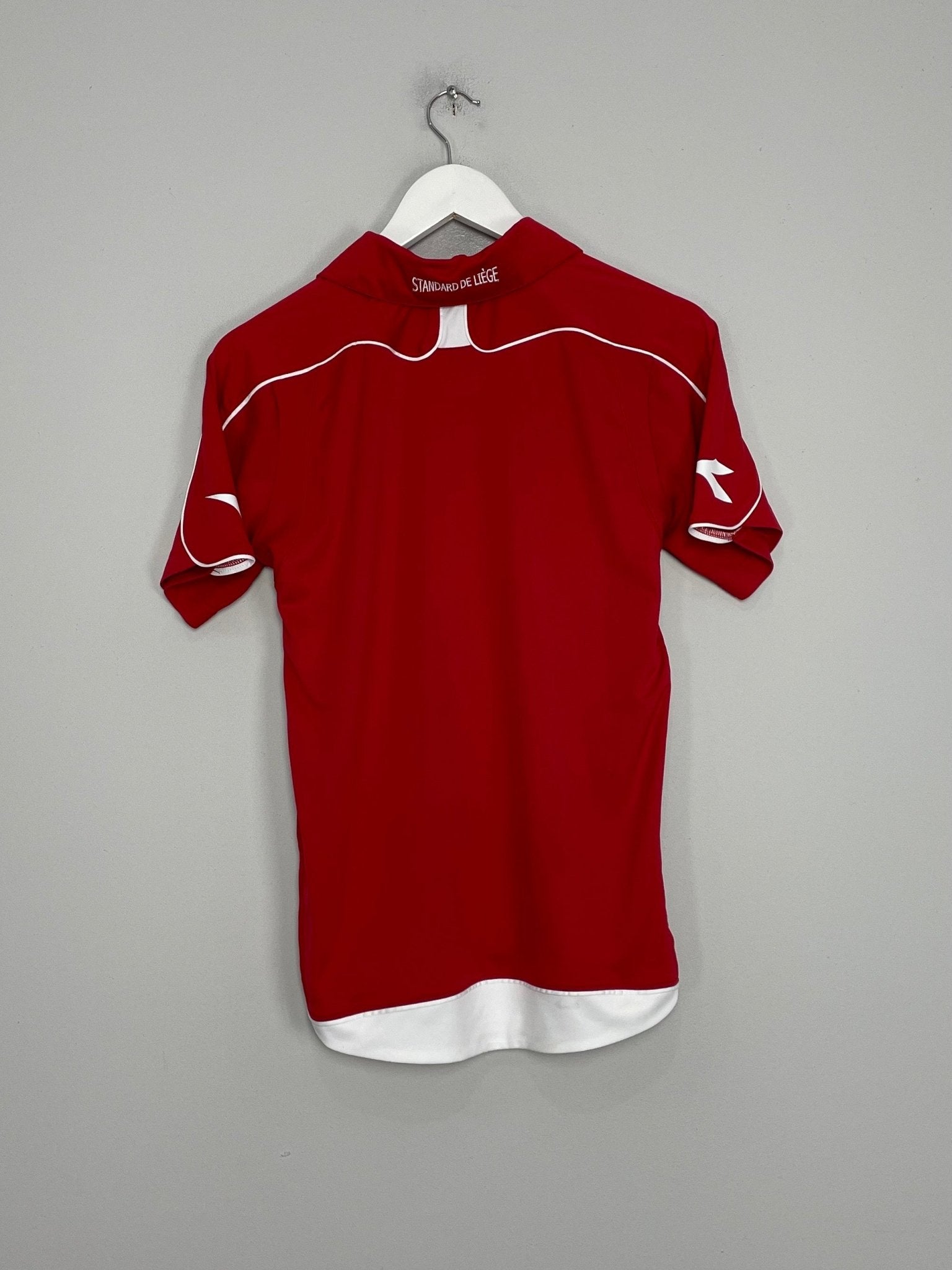 Shop 2008/09 STANDARD LIEGE HOME SHIRT (XS) DIADORA, classic football shirts, vintage football shirts & retro soccer jerseys at Cult Kits
