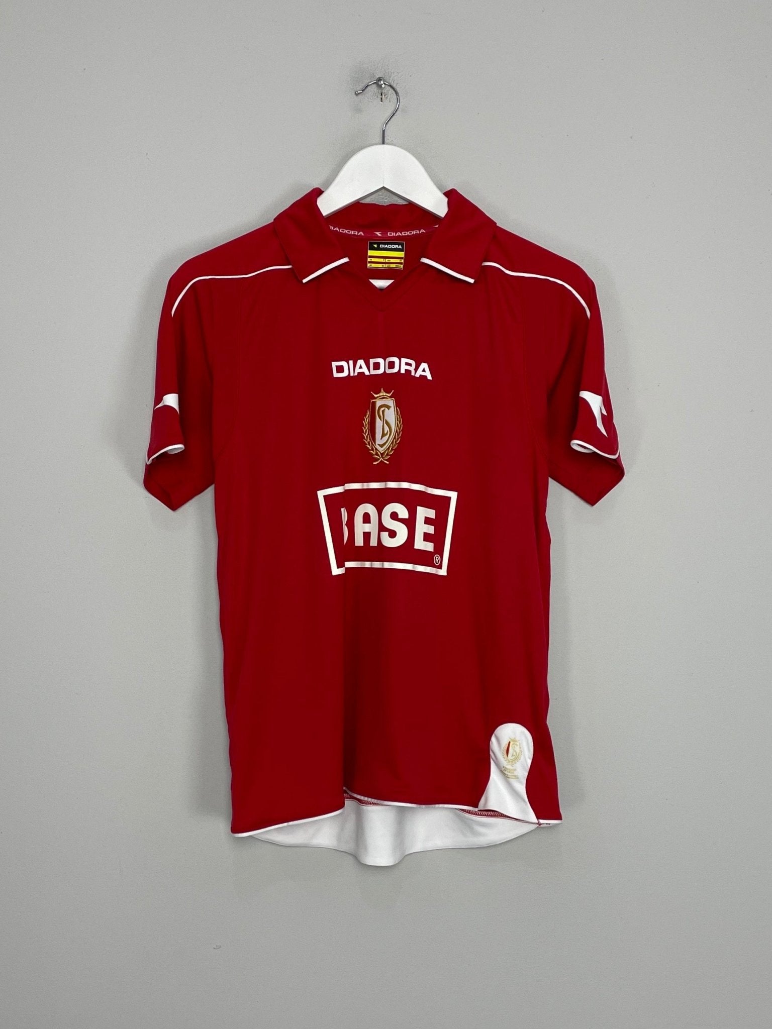 Shop 2008/09 STANDARD LIEGE HOME SHIRT (XS) DIADORA, classic football shirts, vintage football shirts & retro soccer jerseys at Cult Kits
