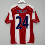 Shop 2008/09 STOKE CITY DELAP #24 HOME SHIRT (L) LE COQ, classic football shirts, vintage football shirts & retro soccer jerseys at Cult Kits
