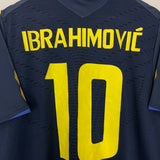 Shop 2008/09 SWEDEN IBRAHIMOVIC #9 AWAY SHIRT (L) UMBRO, classic football shirts, vintage football shirts & retro soccer jerseys at Cult Kits