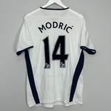 Shop 2008/09 TOTTENHAM MODRIC #10 HOME SHIRT (M) PUMA, classic football shirts, vintage football shirts & retro soccer jerseys at Cult Kits