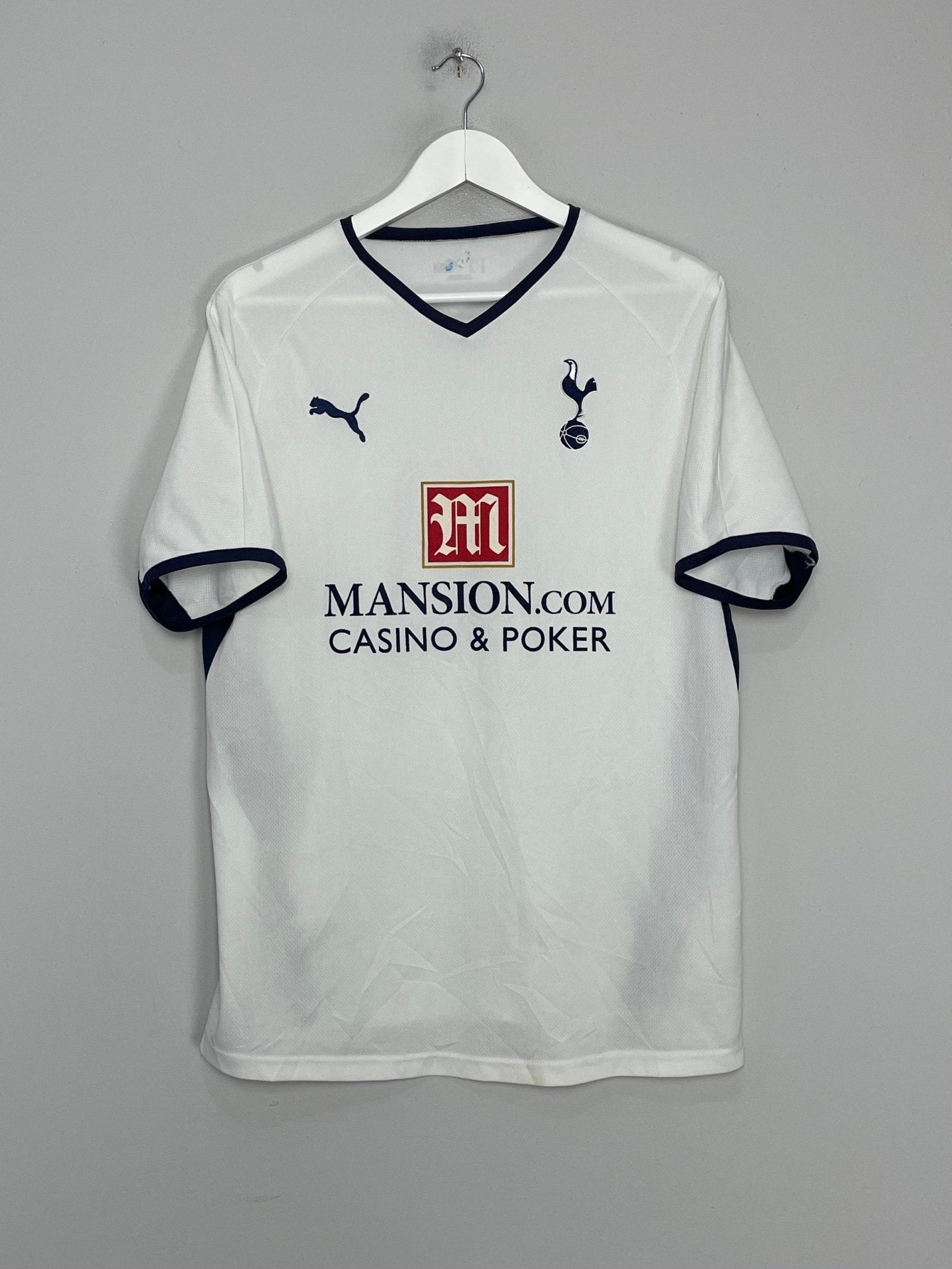 Shop 2008/09 TOTTENHAM MODRIC #10 HOME SHIRT (M) PUMA, classic football shirts, vintage football shirts & retro soccer jerseys at Cult Kits