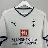 Shop 2008/09 TOTTENHAM MODRIC #10 HOME SHIRT (M) PUMA, classic football shirts, vintage football shirts & retro soccer jerseys at Cult Kits