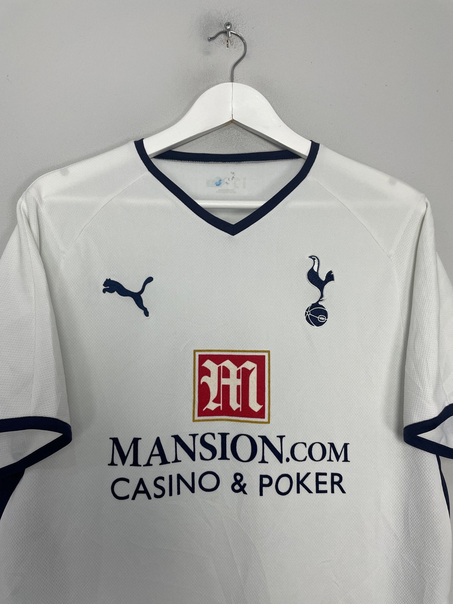 Shop 2008/09 TOTTENHAM MODRIC #10 HOME SHIRT (M) PUMA, classic football shirts, vintage football shirts & retro soccer jerseys at Cult Kits