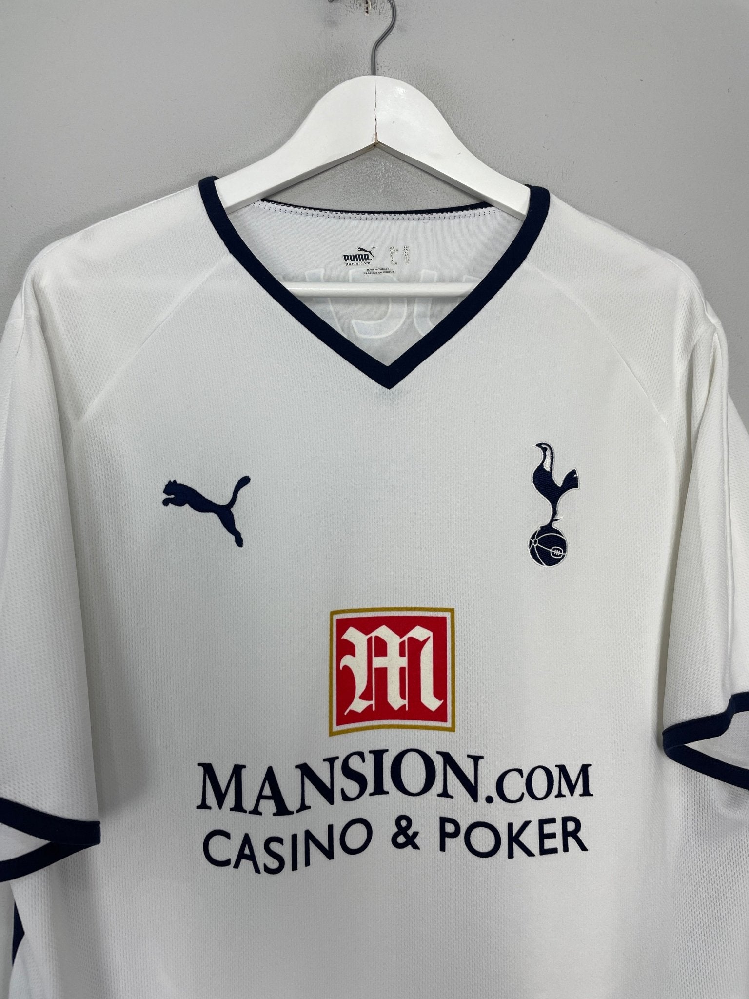 Shop 2008/09 TOTTENHAM PAVLYUCHENKO #9 HOME SHIRT (XL) PUMA, classic football shirts, vintage football shirts & retro soccer jerseys at Cult Kits