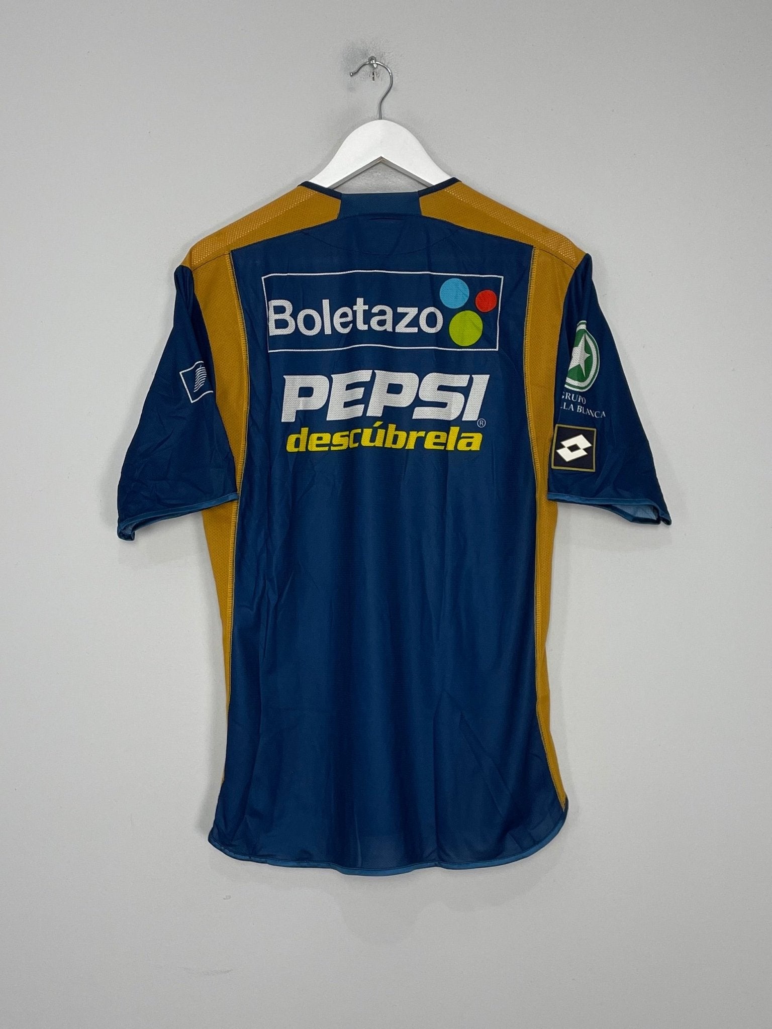Shop 2008/09 UNAM PUMAS AWAY SHIRT (L) LOTTO, classic football shirts, vintage football shirts & retro soccer jerseys at Cult Kits