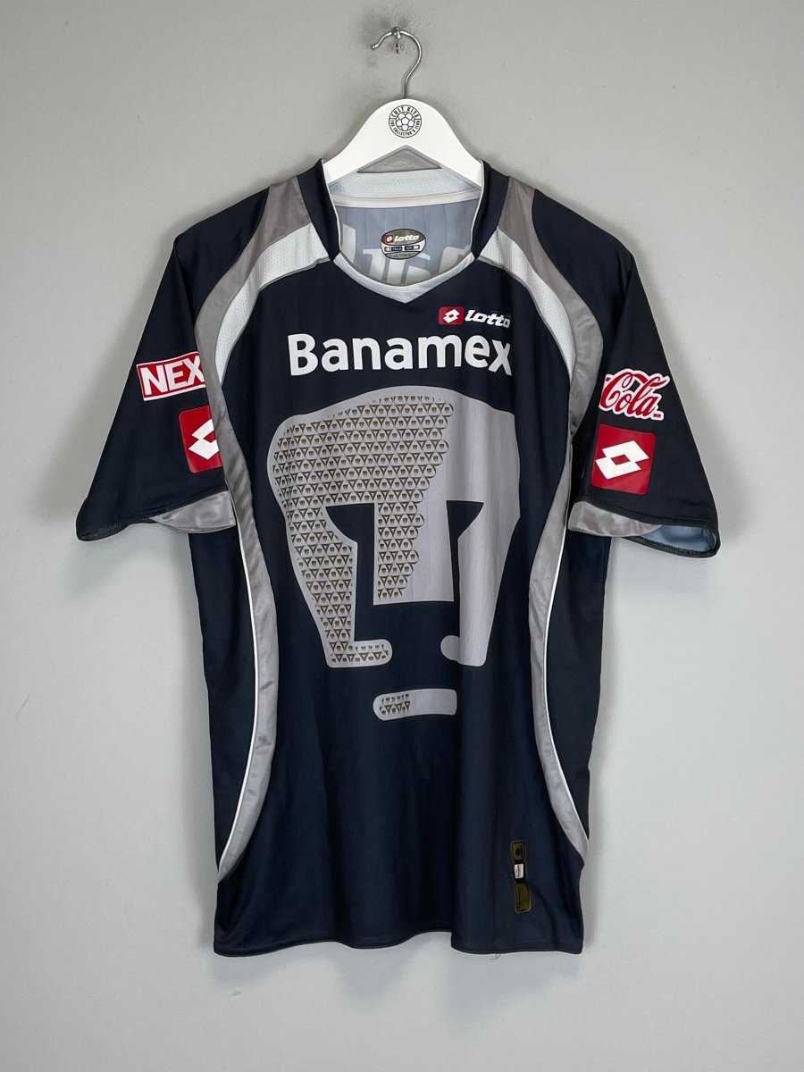 2008/09 UNAM PUMAS GK SHIRT (M) LOTTO - Cult Kits - Medium - Buy Vintage Football Shirts, Authentic Retro Football Shirts For Sale, Classic Football Shirts & Soccer Jersey