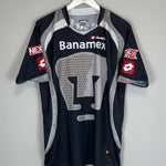 2008/09 UNAM PUMAS GK SHIRT (M) LOTTO - Cult Kits - Medium - Buy Vintage Football Shirts, Authentic Retro Football Shirts For Sale, Classic Football Shirts & Soccer Jersey