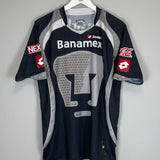 2008/09 UNAM PUMAS GK SHIRT (M) LOTTO - Cult Kits - Medium - Buy Vintage Football Shirts, Authentic Retro Football Shirts For Sale, Classic Football Shirts & Soccer Jersey