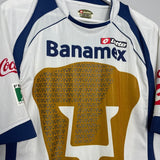 Shop 2008/09 UNAM PUMAS HOME SHIRT (XL) LOTTO, classic football shirts, vintage football shirts & retro soccer jerseys at Cult Kits