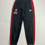 Shop 2008/10 AC MILAN TRACKSUIT BOTTOMS (M) ADIDAS, classic football shirts, vintage football shirts & retro soccer jerseys at Cult Kits