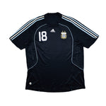Buy 2008/10 Argentina Messi 18 Away Shirt (XXL) Adidas ~ Free worldwide shipping ~ Authentic Vintage Football Shirts from Cult Kits