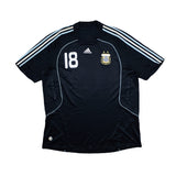 Buy 2008/10 Argentina Messi 18 Away Shirt (XXL) Adidas ~ Free worldwide shipping ~ Authentic Vintage Football Shirts from Cult Kits