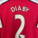 Shop 2008/10 ARSENAL DIABY #2 HOME SHIRT (L) NIKE, classic football shirts, vintage football shirts & retro soccer jerseys at Cult Kits