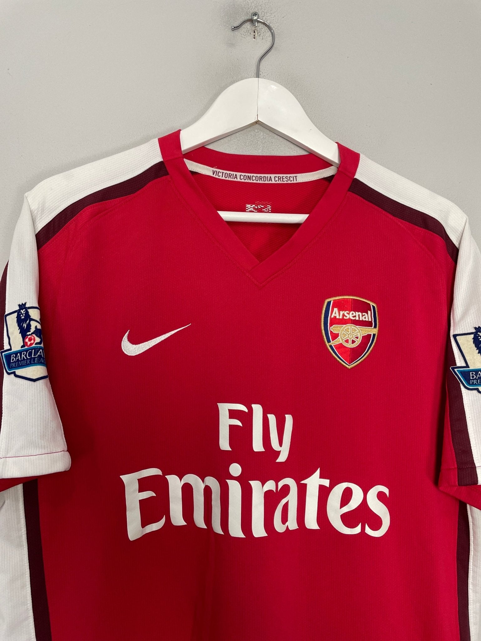 Shop 2008/10 ARSENAL DIABY #2 HOME SHIRT (L) NIKE, classic football shirts, vintage football shirts & retro soccer jerseys at Cult Kits