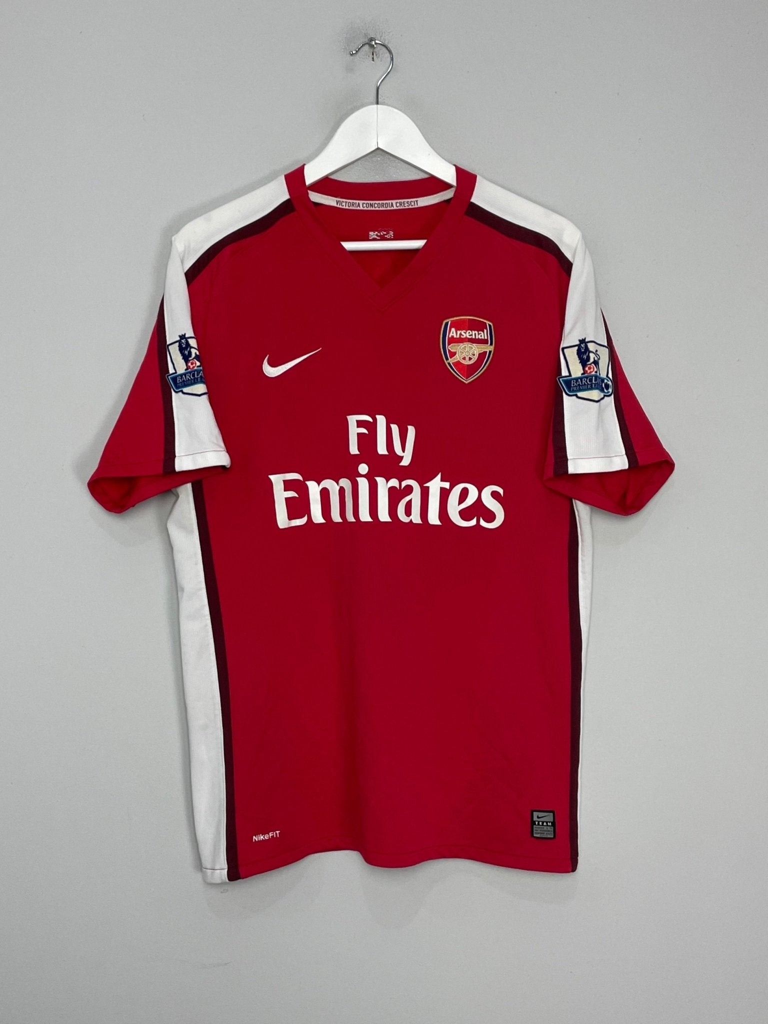 Shop 2008/10 ARSENAL DIABY #2 HOME SHIRT (L) NIKE, classic football shirts, vintage football shirts & retro soccer jerseys at Cult Kits