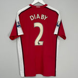 Shop 2008/10 ARSENAL DIABY #2 HOME SHIRT (L) NIKE, classic football shirts, vintage football shirts & retro soccer jerseys at Cult Kits
