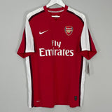 Shop 2008/10 ARSENAL FABREGAS #4 *BNWT* HOME SHIRT (L) NIKE, classic football shirts, vintage football shirts & retro soccer jerseys at Cult Kits