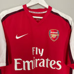 Shop 2008/10 ARSENAL FABREGAS #4 *BNWT* HOME SHIRT (L) NIKE, classic football shirts, vintage football shirts & retro soccer jerseys at Cult Kits