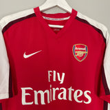 Shop 2008/10 ARSENAL FABREGAS #4 *BNWT* HOME SHIRT (L) NIKE, classic football shirts, vintage football shirts & retro soccer jerseys at Cult Kits