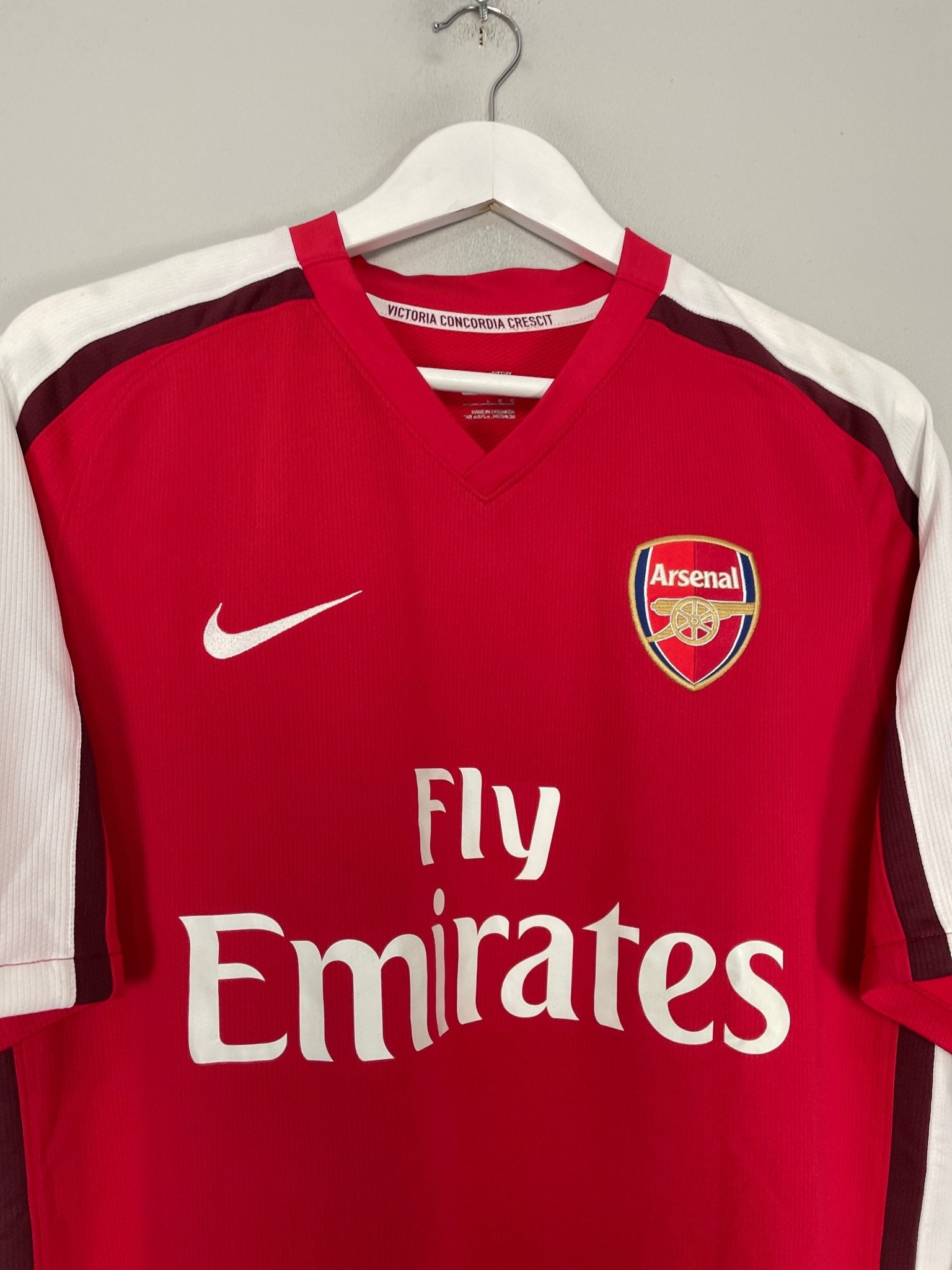 Shop 2008/10 ARSENAL FABREGAS #4 *BNWT* HOME SHIRT (L) NIKE, classic football shirts, vintage football shirts & retro soccer jerseys at Cult Kits