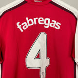 Shop 2008/10 ARSENAL FABREGAS #4 *BNWT* HOME SHIRT (L) NIKE, classic football shirts, vintage football shirts & retro soccer jerseys at Cult Kits