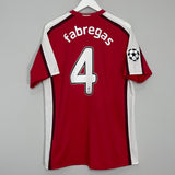 Shop 2008/10 ARSENAL FABREGAS #4 C/L HOME SHIRT (L) NIKE, classic football shirts, vintage football shirts & retro soccer jerseys at Cult Kits
