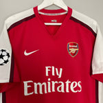 Shop 2008/10 ARSENAL FABREGAS #4 C/L HOME SHIRT (L) NIKE, classic football shirts, vintage football shirts & retro soccer jerseys at Cult Kits