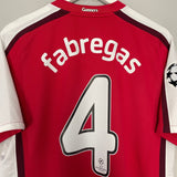 Shop 2008/10 ARSENAL FABREGAS #4 C/L HOME SHIRT (M) NIKE, classic football shirts, vintage football shirts & retro soccer jerseys at Cult Kits