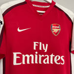 Shop 2008/10 ARSENAL FABREGAS #4 C/L HOME SHIRT (S) NIKE, classic football shirts, vintage football shirts & retro soccer jerseys at Cult Kits