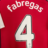 Shop 2008/10 ARSENAL FABREGAS #4 C/L HOME SHIRT (S) NIKE, classic football shirts, vintage football shirts & retro soccer jerseys at Cult Kits