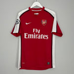 Shop 2008/10 ARSENAL FABREGAS #4 C/L HOME SHIRT (S) NIKE, classic football shirts, vintage football shirts & retro soccer jerseys at Cult Kits
