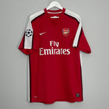 Shop 2008/10 ARSENAL FABREGAS #4 C/L HOME SHIRT (XL) NIKE, classic football shirts, vintage football shirts & retro soccer jerseys at Cult Kits