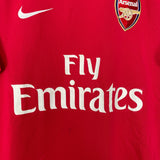 Shop 2008/10 ARSENAL FABREGAS #4 HOME SHIRT (M) NIKE, classic football shirts, vintage football shirts & retro soccer jerseys at Cult Kits