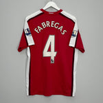 Shop 2008/10 ARSENAL FABREGAS #4 HOME SHIRT (M) NIKE, classic football shirts, vintage football shirts & retro soccer jerseys at Cult Kits