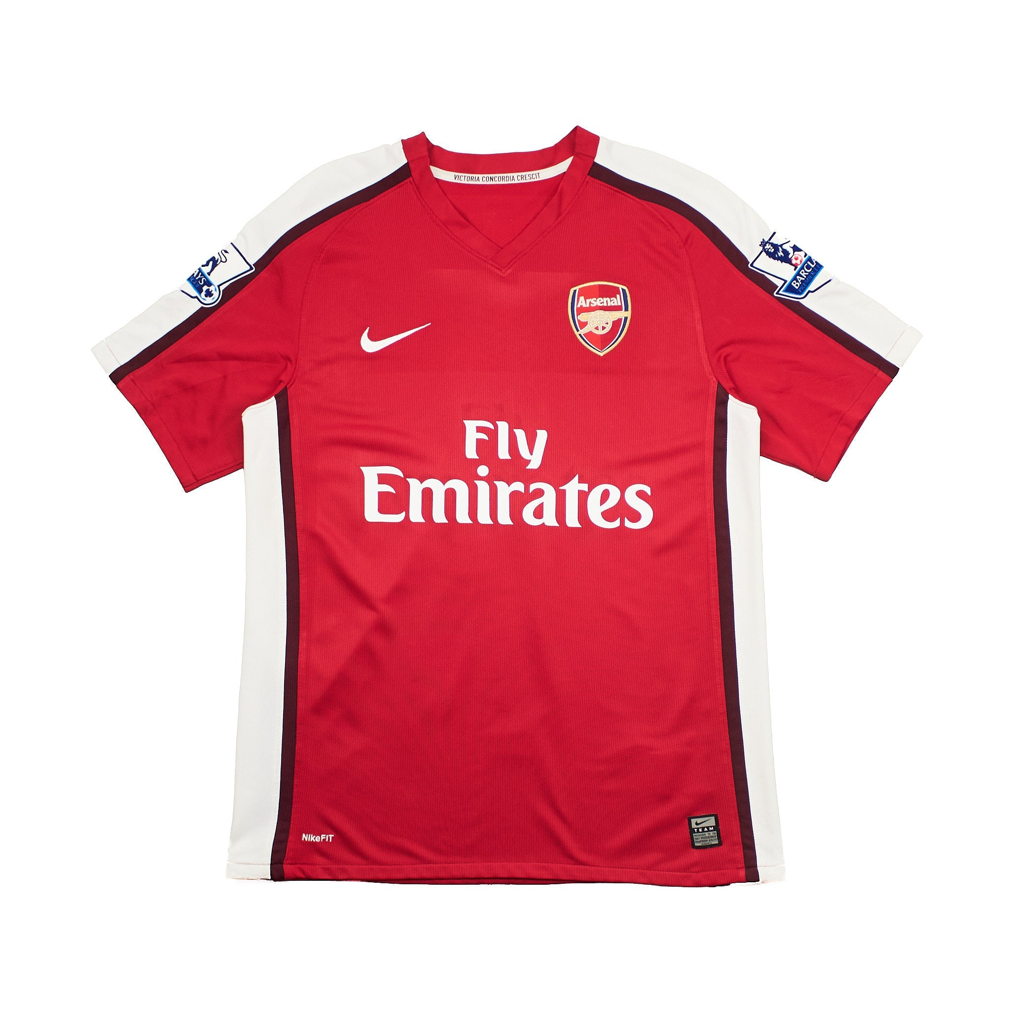 Buy 2008/10 Arsenal Fabregas 4 Home Shirt (M) Nike ~ Free worldwide shipping ~ Authentic Vintage Football Shirts from Cult Kits