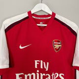 Shop 2008/10 ARSENAL FABREGAS #4 HOME SHIRT (M) NIKE, classic football shirts, vintage football shirts & retro soccer jerseys at Cult Kits