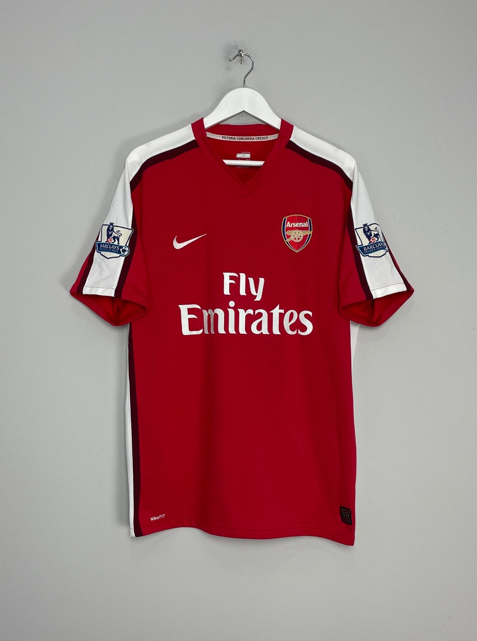 Shop 2008/10 ARSENAL FABREGAS #4 HOME SHIRT (XL) NIKE, classic football shirts, vintage football shirts & retro soccer jerseys at Cult Kits