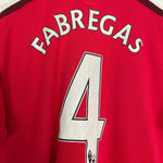 Shop 2008/10 ARSENAL FABREGAS #4 HOME SHIRT (XL) NIKE, classic football shirts, vintage football shirts & retro soccer jerseys at Cult Kits